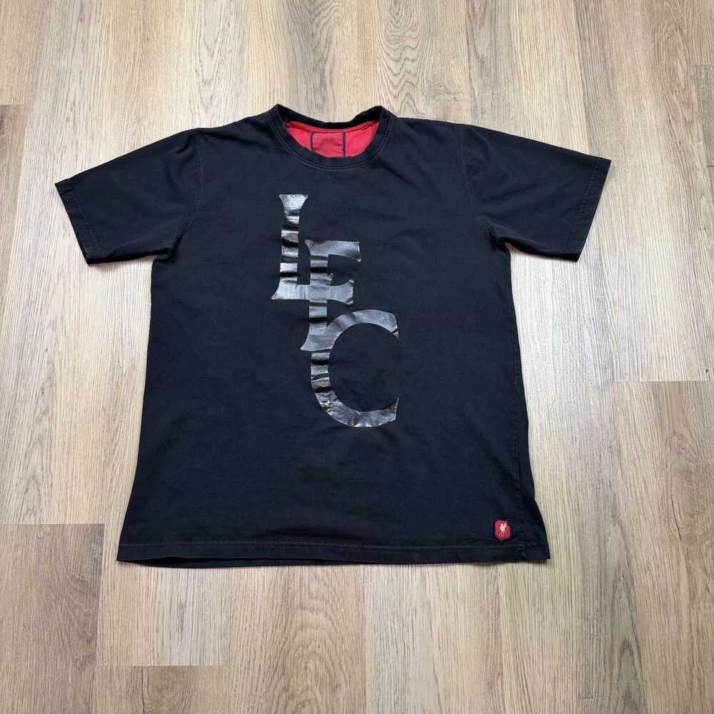 Liverpool Shirt Mens Large Black Soccer Football LFC Made For You T-Shirt Tee
